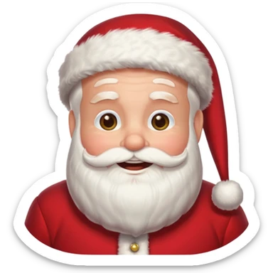 Santa Claus sticker
