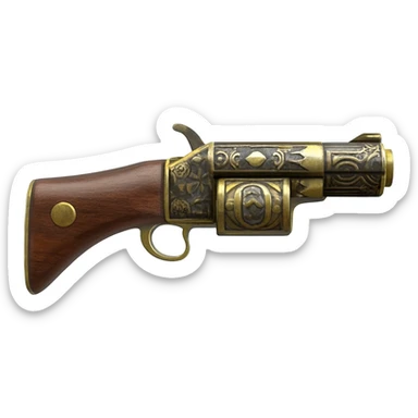 Weird Ghana gun sticker