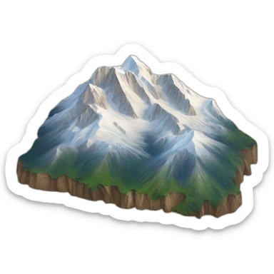 Mont blanc sticker