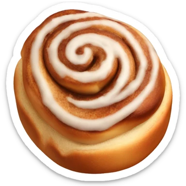 cinnamon bun sticker