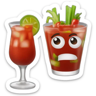 bloody Mary sticker