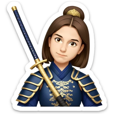 Samurai Strategist sticker