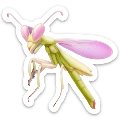 orchid mantis sticker