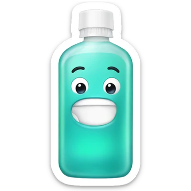 mouthwash sticker