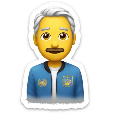 Un pato otaku sticker