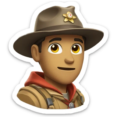 scout tf2 sticker