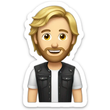 Davis guetta sticker