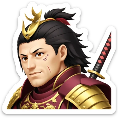 Samurai Leader sticker
