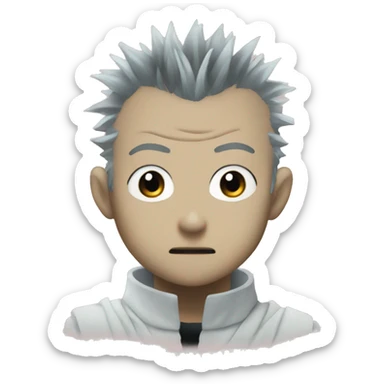 Sukuna from jujutsu kaisen  sticker
