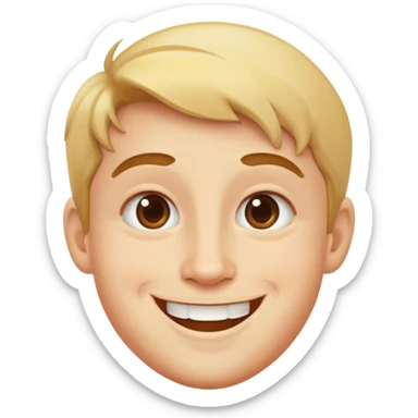 Maxime qui mange sticker