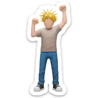 Head banger gif sticker