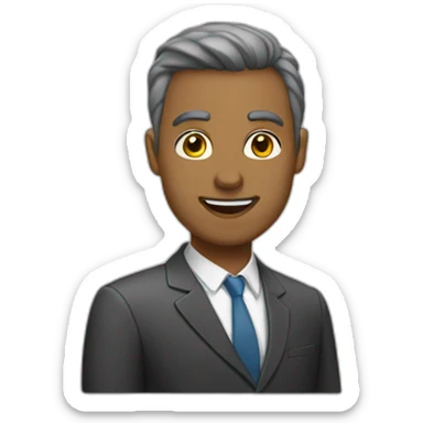 office clerck sticker