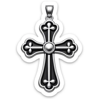 chrome hearts cross sticker