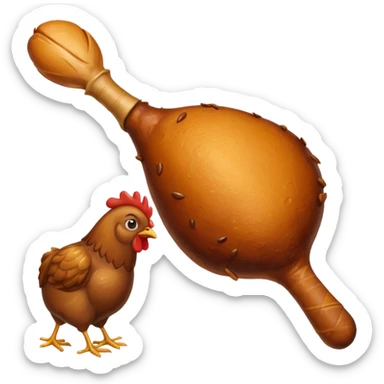 category of product: MEAT_POULTRY
A mix of proteins: a steak shape beside a stylized chicken drumstick sticker