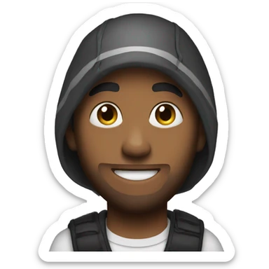 emoji based on the singer Logan Charles  sticker