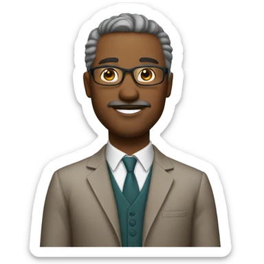 Highly educated teacher with no glass sticker