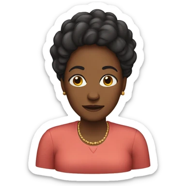 A British black mother sticker