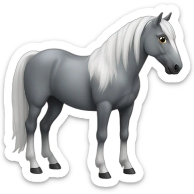 Cheval et poulain sticker