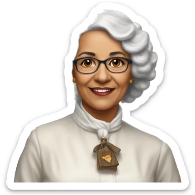 Julia Constancia de Burgos García was a Puerto Rican poet. As an advocate of Puerto Rican independence, she served as Secretary General of the Daughters of Freedom, the women's branch of the Puerto Rican Nationalist Party.  sticker