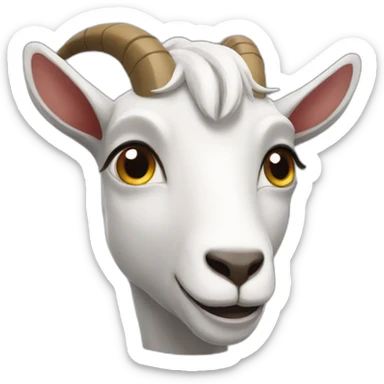 chatGPT le goat sticker