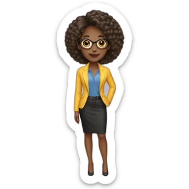 fashion, consultant, women sticker