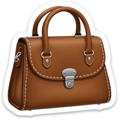 A handbag sticker