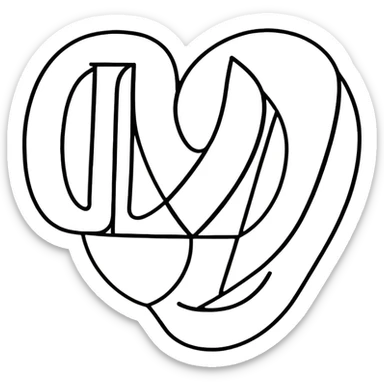 text 'Matvey4ik' in beautiful, stylish, and pleasant font, suitable for a Telegram sticker sticker