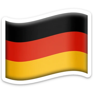 Generate an emoji of the Flag of the German Empire since the 2nd World War sticker