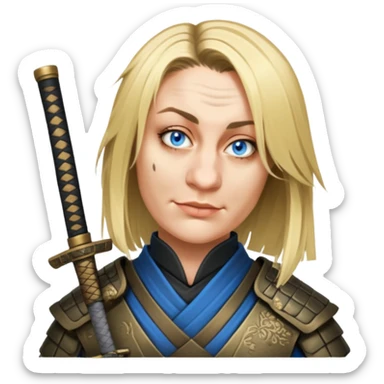 Ancient Samurai sticker