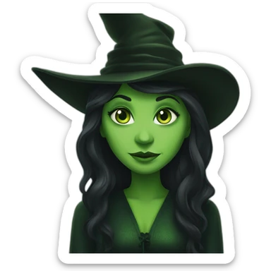 Elphaba sticker