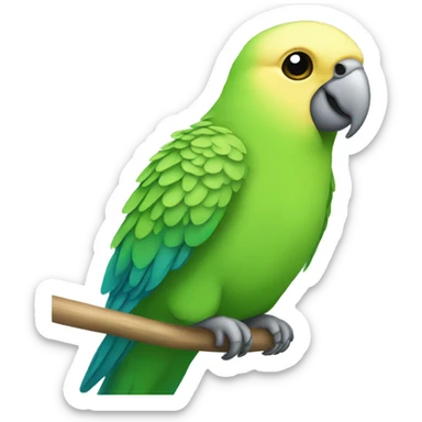 parakeet sticker