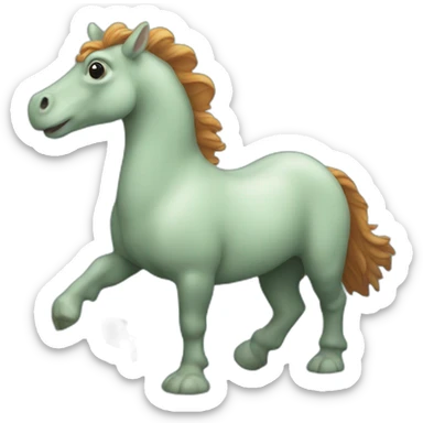 hippocampe sticker