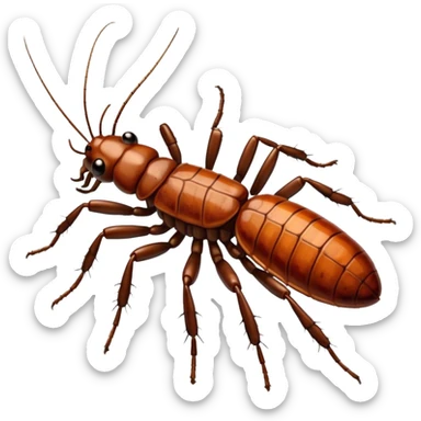 cockroaches and centipedes and spiders sticker