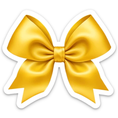 🎀+red=yellow sticker