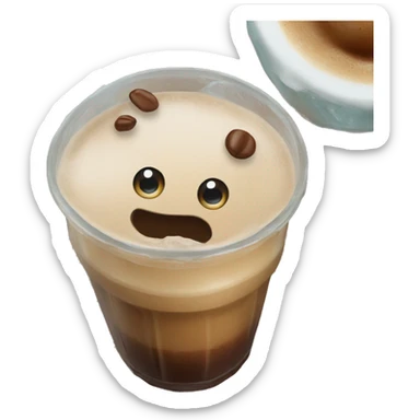 Ice coffee  sticker