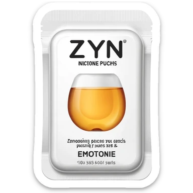 Zyn nicotine pouches sticker