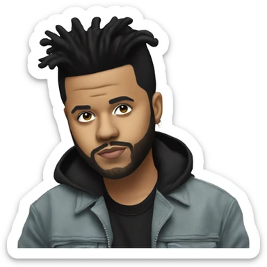 The weeknd sticker