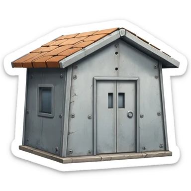 shoddy reinforced shelter sticker