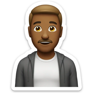 Ugh emoji’s  sticker