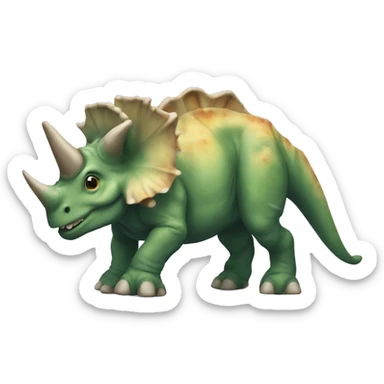 Triceratops sticker