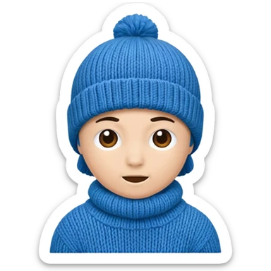 The beanie  sticker