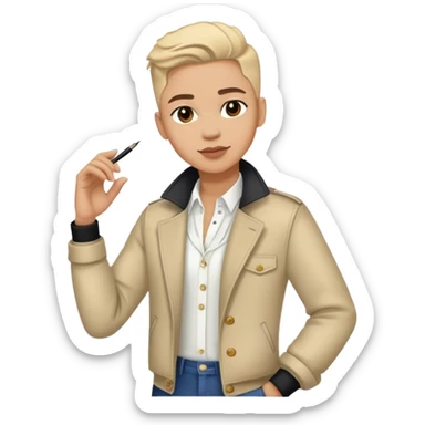 Fashion designer  sticker