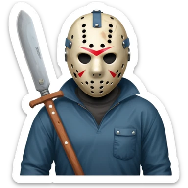 Jason voorhees  sticker