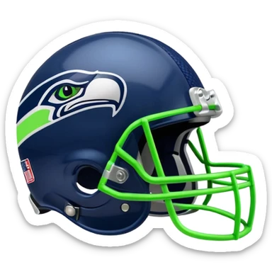 NFL Seahawks helmut sticker