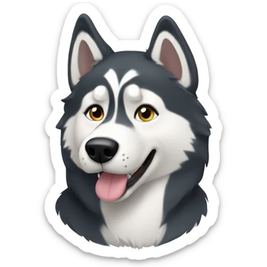 husky sticker