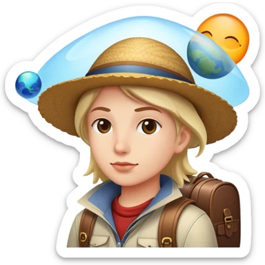 A multiverse traveler sticker