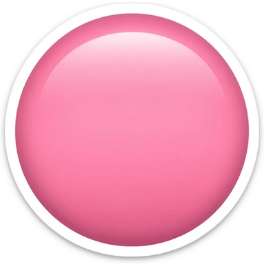 Create  a pink circle emoji sticker