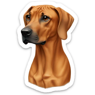 Rhodesian ridgeback  sticker