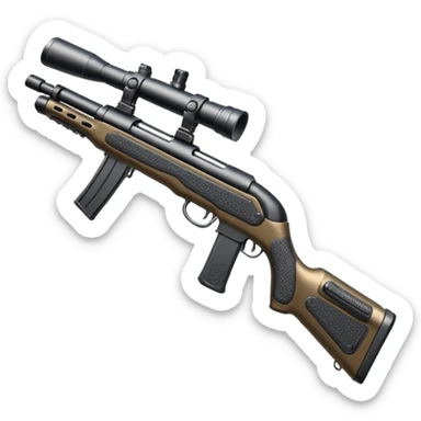 Rifle sticker