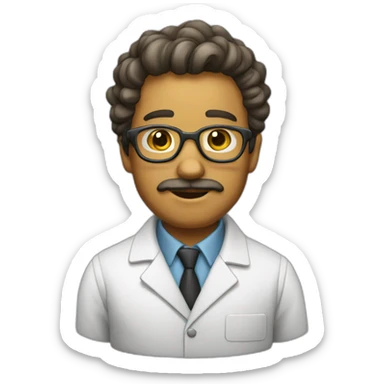 Genius scientific sticker